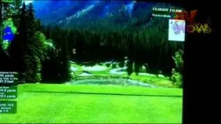 CEDIA 2011: Interactive Sports Technologies Demos Its High Definition Golf Simulator