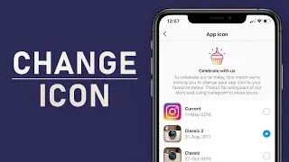 Instagram - How To Change App Icon on iPhone