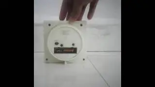 When its strikes 12. Clock starts rotating in reverse direction