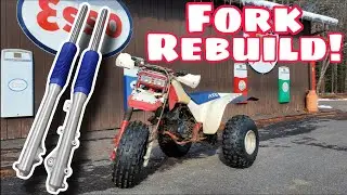 How to Rebuild Honda ATC 350X Forks - Same as 250R, 200X and others.
