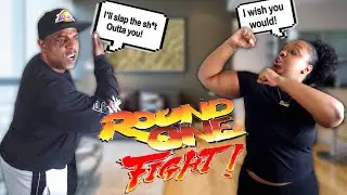 Acting Like Im Going To Hit Her To See How She Reacts! *VERY BAD IDEA*