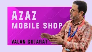 Azaz Mobile Services of Valan giving welcoming and good wishes message to B Buzz Media India Team.