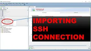 Copy SSH connections from SQL Developer || Secret WAY
