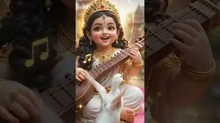 🦢💕 #everyone #masarswati #sarsvati #trending #animation #sarswatimaasong #music #bina #hans