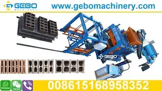 Standard big QT4-15 fully automatic hollow block machine with JS500 mixer in Saint Ann, Jamaica, W.I
