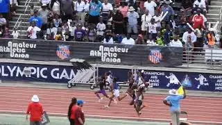 NYOMI DARBY HTH 100M FINAL @ 2025 AAU JUNIOR OLYMPICS GAMES