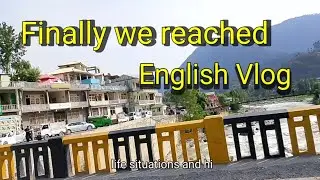 Reached at Homeland after 19 hours travel  😱 | English travel vlog #englishpractice 