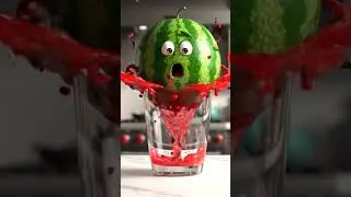 Watermelon Juice Chaos 🍉😂