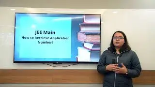 JEE Main 2020 - Application Number