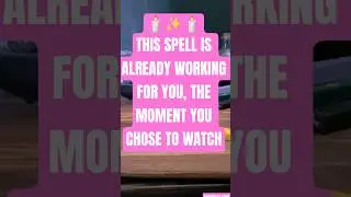 This SPELL is for YOU 🫵 #shorts #foryoupage #ytshorts  #fypviralシ #fypage #youtube #youtubeshort