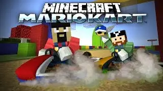 MARIO KART in Minecraft!