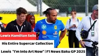 Lewis Hamilton Sells His Entire Supercar Collection: 