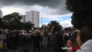 Paul Massey funeral: Hundreds line the route in Salford