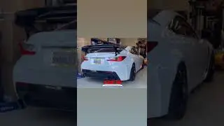 RCF Titanium Exhaust System Cold Start & Sound Test!!! #RCF #isf #lexus #exhaustsound #tuning