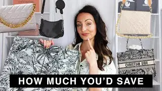 DESIGNER BAG DUPES 😮 HOW MUCH YOU COULD SAVE ft. Dior, LV, Prada, Bottega Veneta