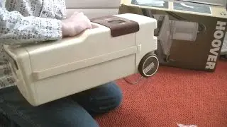 Unboxing A Vintage Hoover S4256 Powerglide Vacuum Cleaner 1985