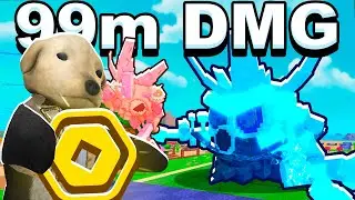 SACA EL HELIXINO CON MAS DAÑO Y GANA 10.000 ROBUX EN PLANTAS VS BRAINROTS