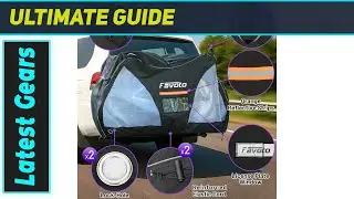Чехол для велосипеда Favoto для Transport 2 Bikes: идеальная защита в дальних поездках!