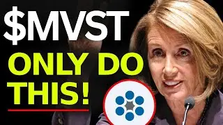 MVST Stock BUYING NOW OR? (crazy, thank me later) Microvast Holdings