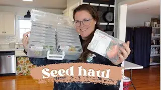 2024 Gardening plans | SEED HAUL | Part 1 Spring Garden
