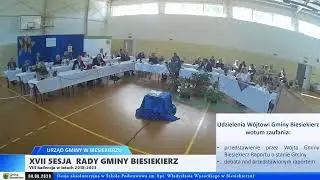 XVII Sesja Rady Gminy Biesiekierz (2020-06-04) cz. 1/2