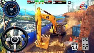 New City Road Construction Simulator 3D🏗| Heavy Excavator & Truck (Android Gameplay)