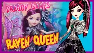 Raven Queen - Dragon Games  Ever After High Review - Revisión en Español