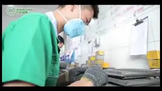 Making diamond segment for stone cutting