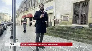 13 DICEMBRE 2025   ORIA BR   ASSALTO BANCOMAT, BOTTINO DA 60MILA EURO