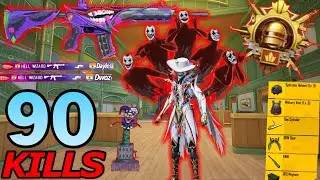 90 KILLS!🥶 BEST AGRESSIVE RUSH GAMEPLAY W/ ARCANE X-Suit🔥Pubg Mobile SAMSUNG,A7,A8,J4,J5,J6,J7,S25,S