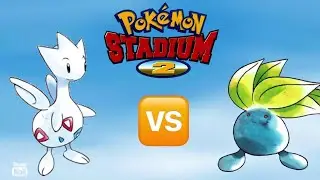 Pokemon Stadium 2 - Free Battle #26 (Togetic vs Oddish)