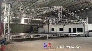 Aluminum roof stage truss from GZ Giant Stage