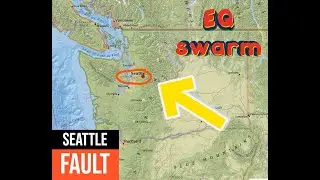 Earthquake Activity near Seattle Washington. Bigger Quake coming? Monday Night 1/20/2025