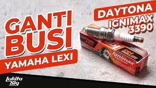 REVIEW Busi DAYTONA 3390 YAMAHA LEXI | BUSI MOTOR MATIC 125CC