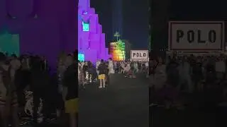 Coachella walking to the main stage RAW
