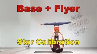 Acroyoga Base and Flyer Star Calibration