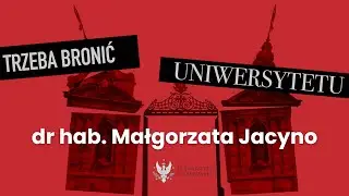 Od prekariatu intelektualnego do asystenta AI? &mdash; dr hab. Małgorzata Jacyno
