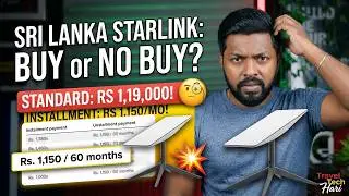 Is Starlink 🧐Worth It in Sri Lanka😲How to Buy Starlink Installment in💥 Sri Lanka @TravelTechHari