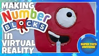 NUMBERBLOCKS in Virtual Reality!! Making Numberblock 1 in SculptrVR - PS4