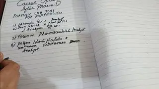 Career Options After Pharm.D | Part 1: Forensic Pharmacy & Pharmacist Roles Explained