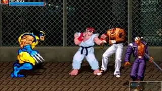 2 Player Coop Street Fighter Beat Em Up Game