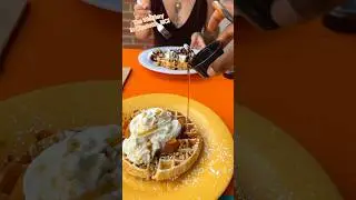 The Wafflery in Charlotte, NC! #Charlotte #Explore #CharlotteNC #EatLocal #Waffle #Breakfast #Brunch