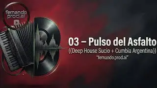 Pulso del Asfalto | Dirty Deep House + Cumbia Argentina &ndash; AI Music