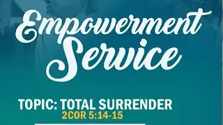 EMPOWERMENT SERVICE || Pastor NGOGA Christophe || 9/MAY/2025
