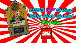 LEGO VIP Swing Ship Ride 6373621 Review!!!!