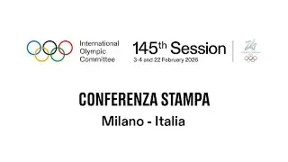 145th IOC Session - Conferenza stampa