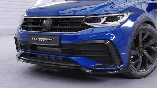 Front Splitter for VW Tiguan 2 R-LineㅣCSL475ㅣ@csr-automotive