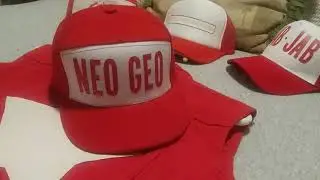 Neo Geo cap/ Jab Jab Power dunk cap.