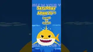 BABY SHARK INVITATION