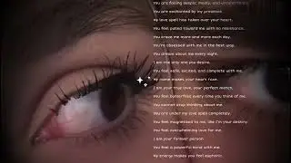 Don't play this unless u want him begging for you. (Love spell &hearts;︎ )